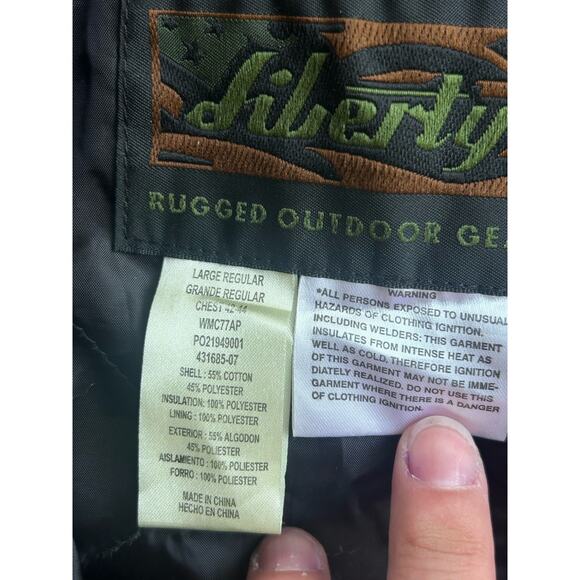 Liberty Outdoors Gear Camo Hardwood Coveralls Realtree Large Hunting Insulated - Picture 4 of 14